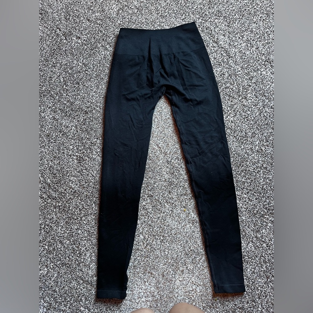 Alphalete Black High-Waisted Leggings